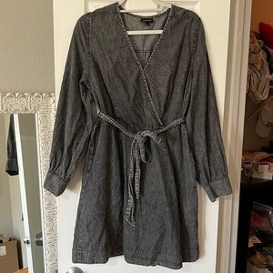 Acid washed Jean dress